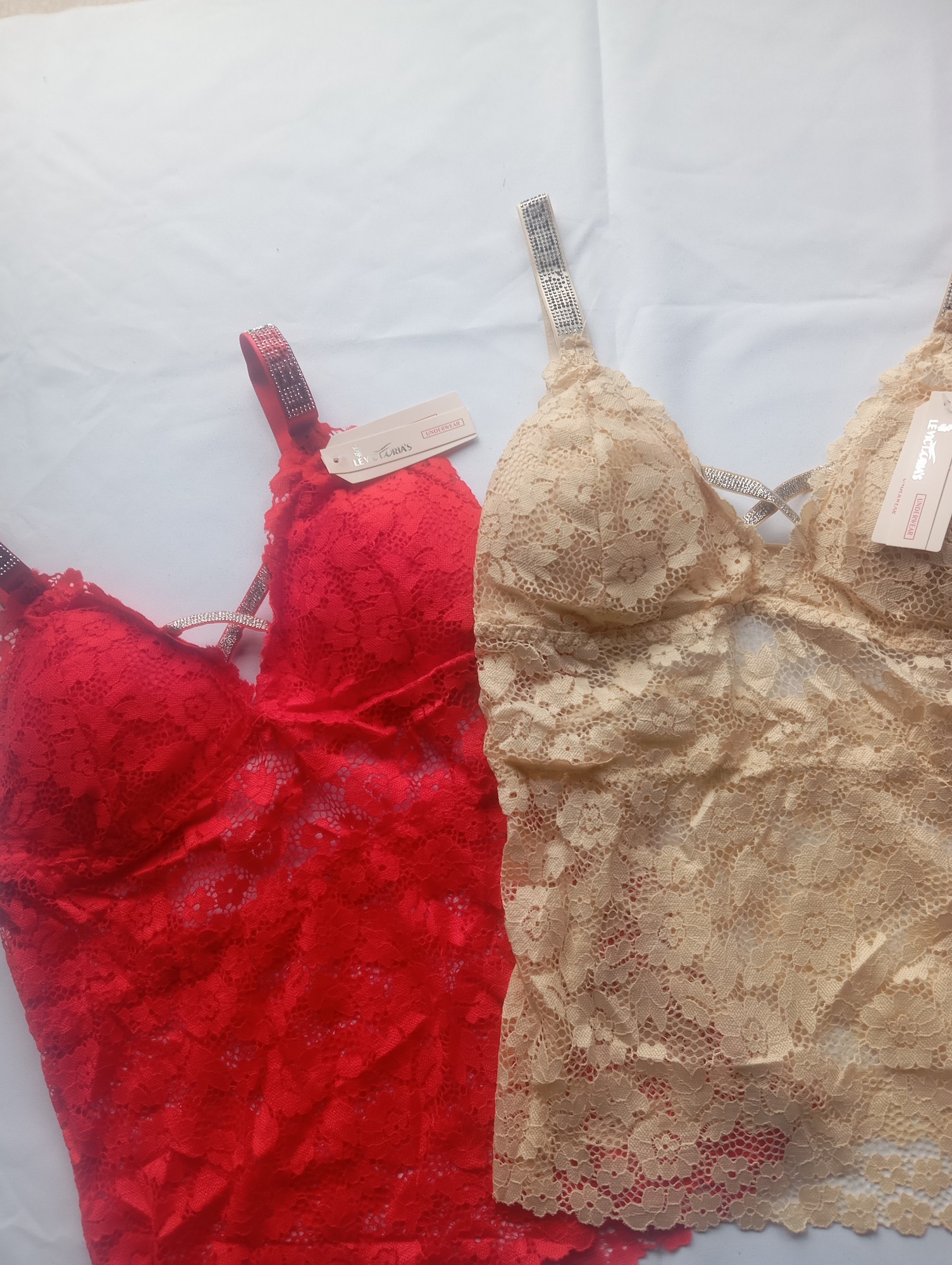 Remera Encaje con Tira de Strass - Imagen 2