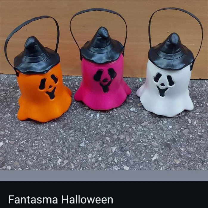 Fantasma/caldero/calabaza de Hallowen