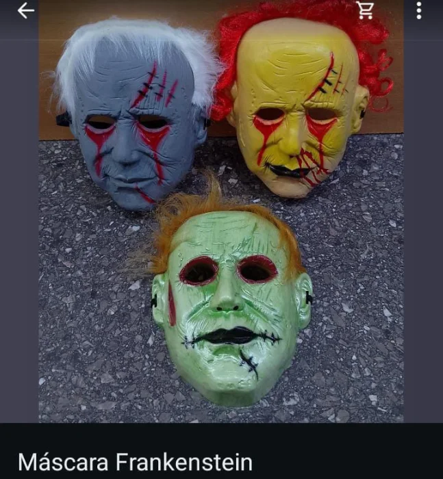 Máscara de Halloween