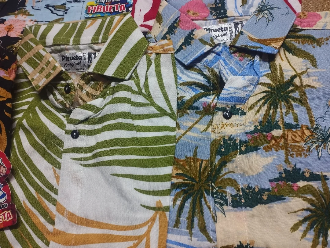 Camisa Fibrana Niño Hawaina - Imagen 3