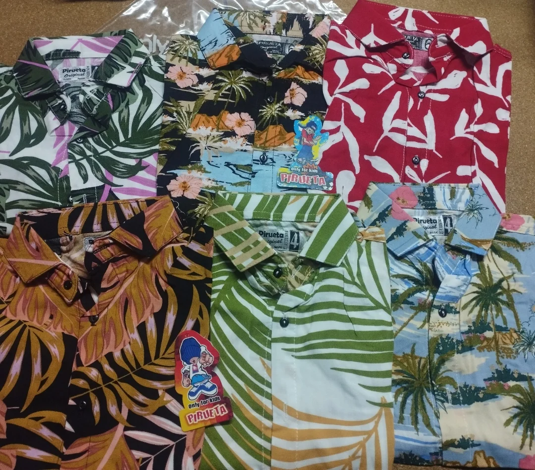 Camisa Fibrana Niño Hawaina - Imagen 8