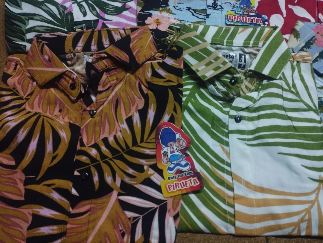 Camisa Fibrana Niño Hawaina - Imagen 9