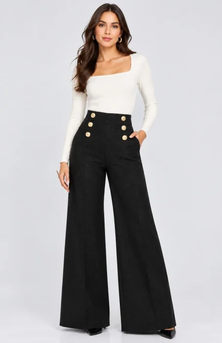 Pantalon de Vestir con Gliter