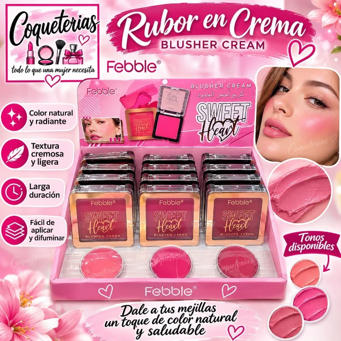 Rubor en Crema Febble