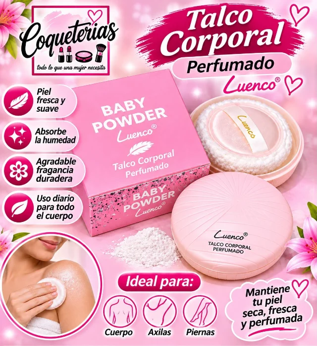 Talco Corporal Perfumado