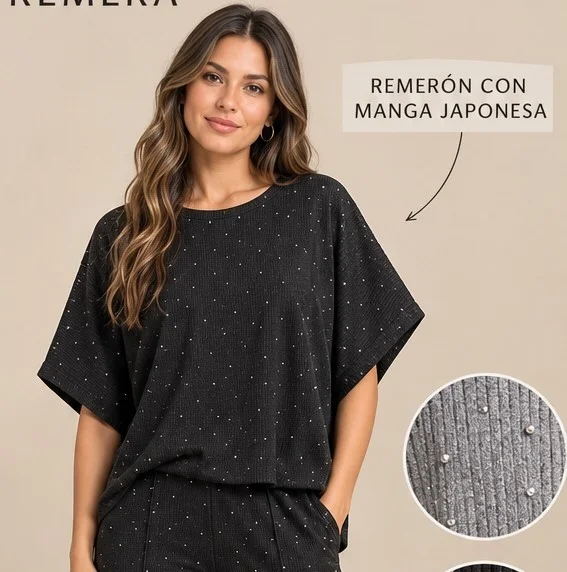 Remeron Manga Japoneza Strak - Imagen 2