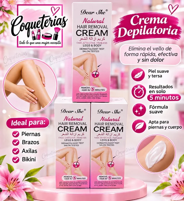 Crema Depiladora