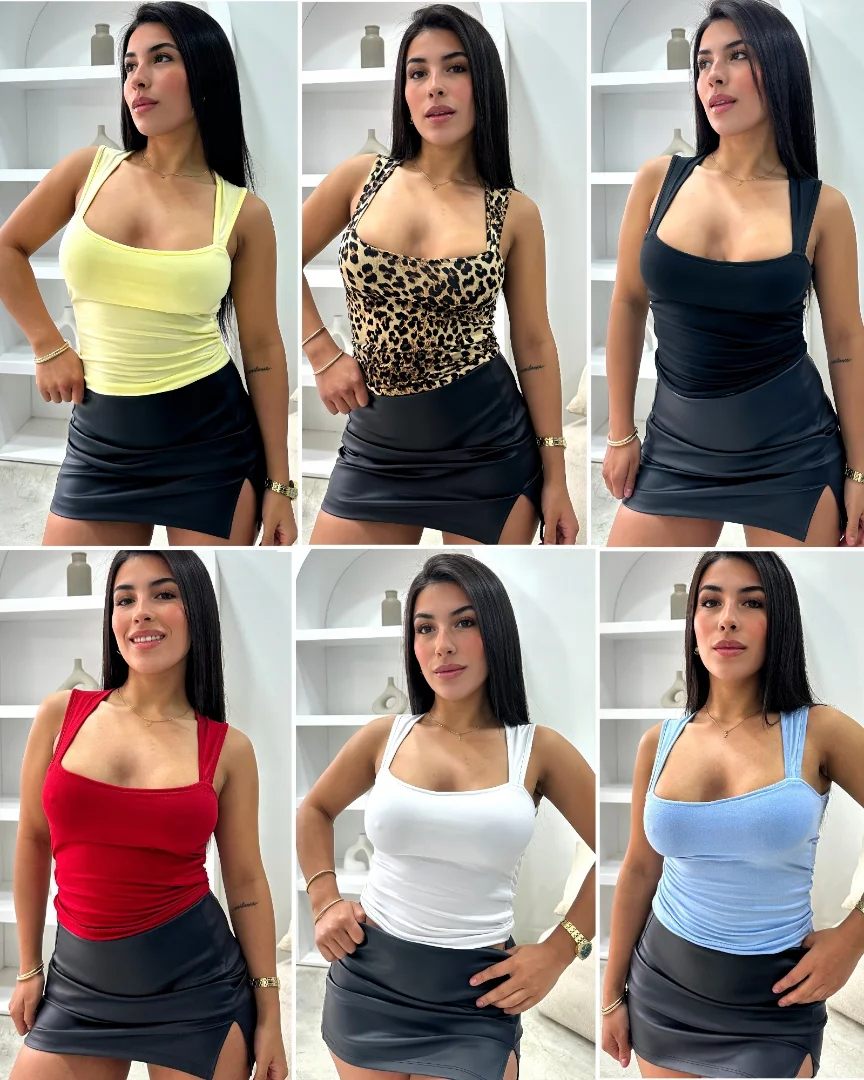 Musculosa Escote Corazón - Imagen 1