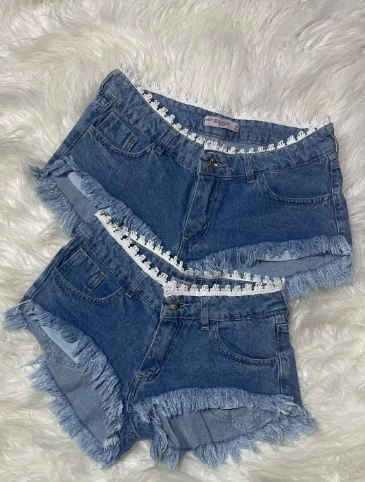 Short Tiro bajo con Broderi