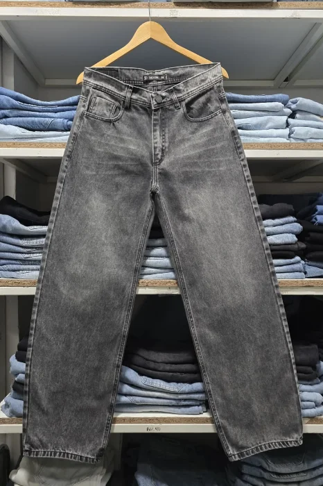 Pantalón Baggy Gris Loc+big Nev (art.pbl)