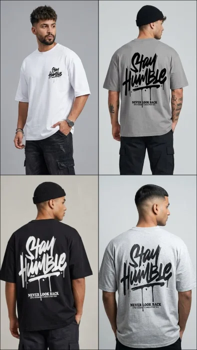 Remera Over Estampas