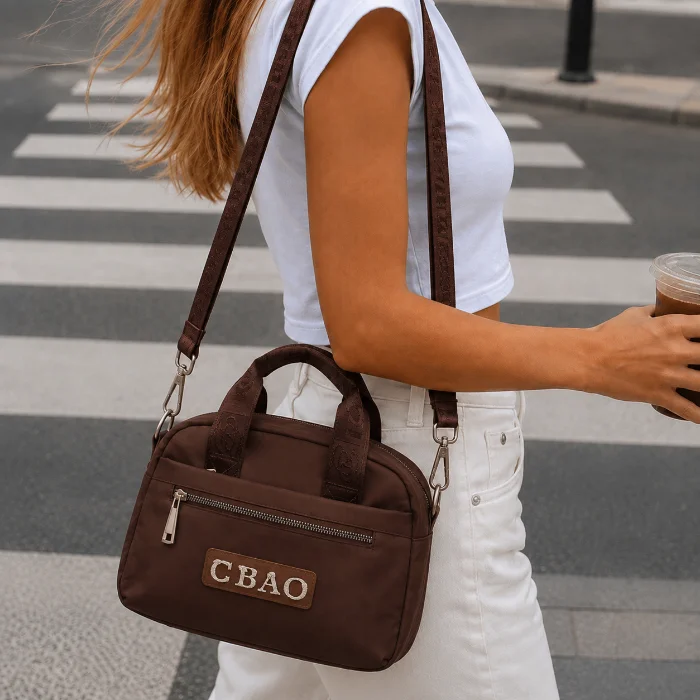 Bolso Oli Impermeable Liso Mujer