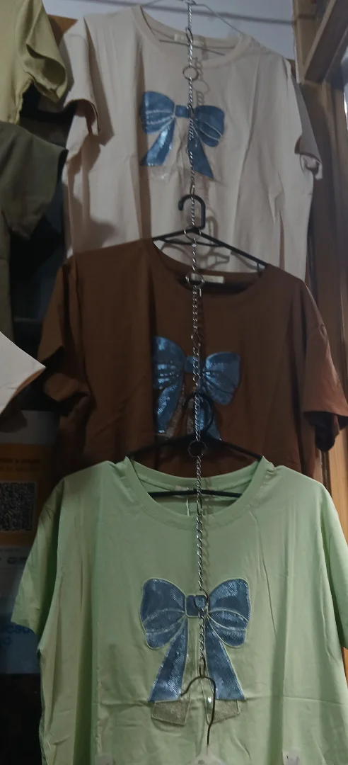 Remeras con Aplique Algodon y Lycra - Imagen 2