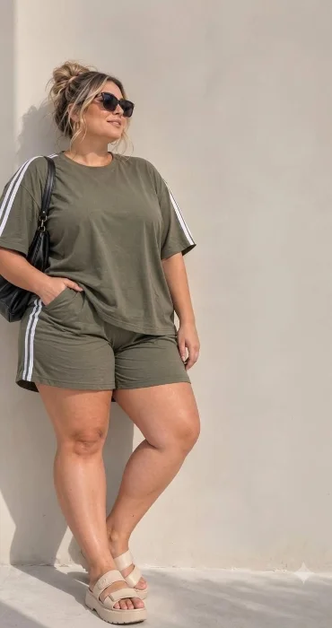 Conjunto Short y Remera Morley