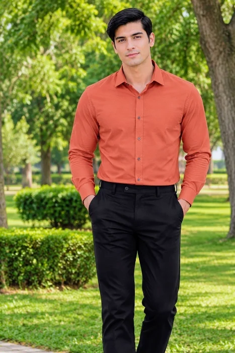 Camisa Elastizada Semi Ajustado