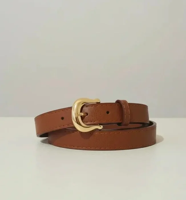 Cinturon Grecia Suela Gold Cuero Vacuno