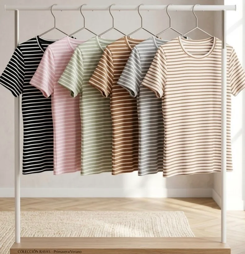 Remeras Rayadas Juveniles - Imagen 2