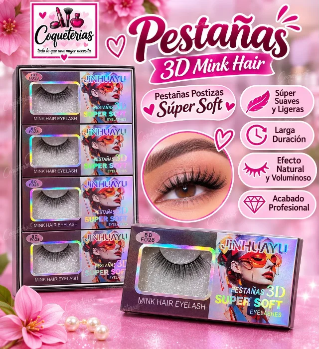 Pestañas 3 D