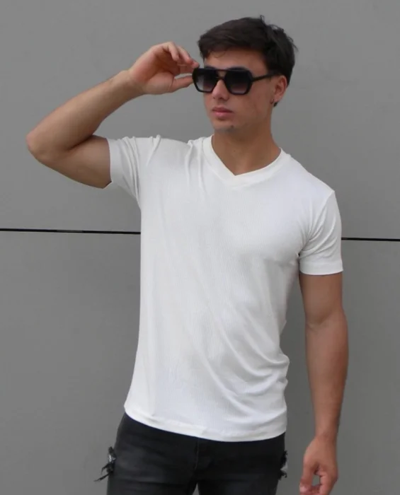 Remera Morley Cuello V