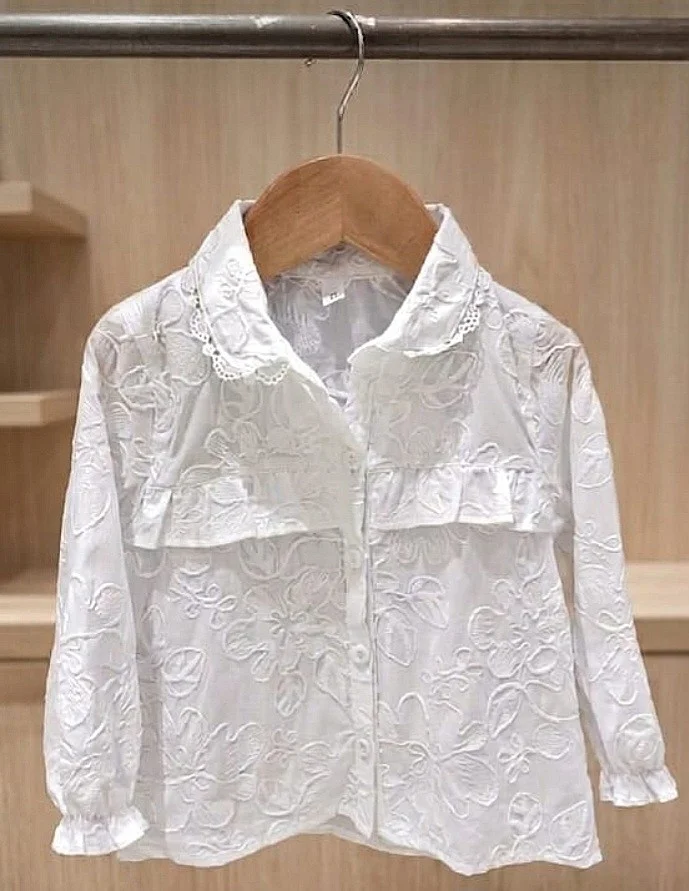 Camisa Broderi Beba y Nena - Imagen 1