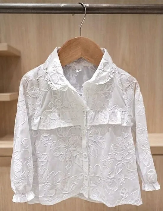 Camisa Broderi  Beba y Nena