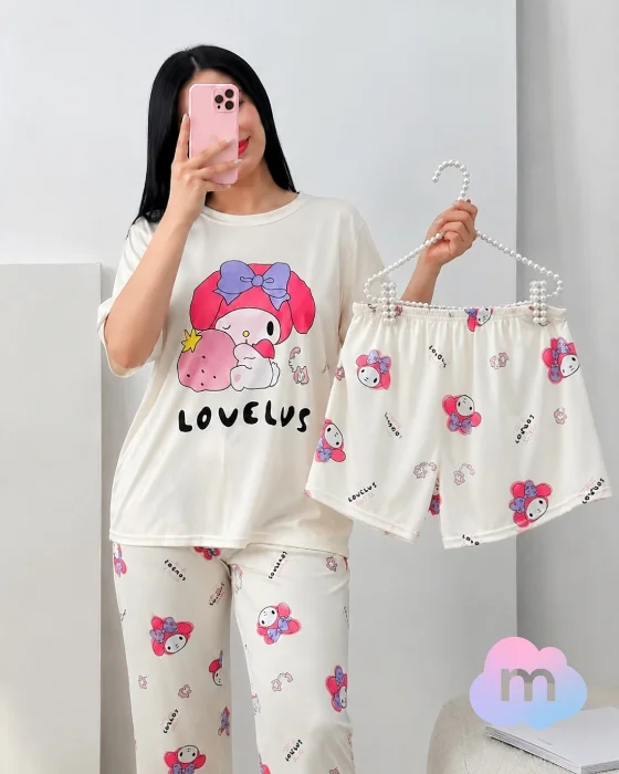 Pijamas 3 Piezas