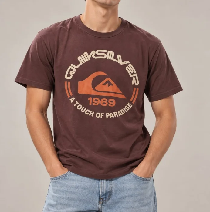 Remera Algodón Peinado Estampado