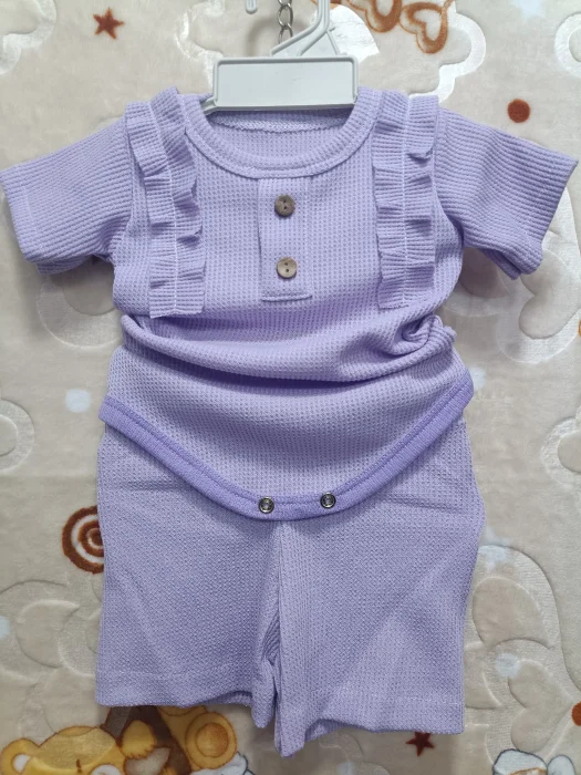 Conjunto Body+short Waffle