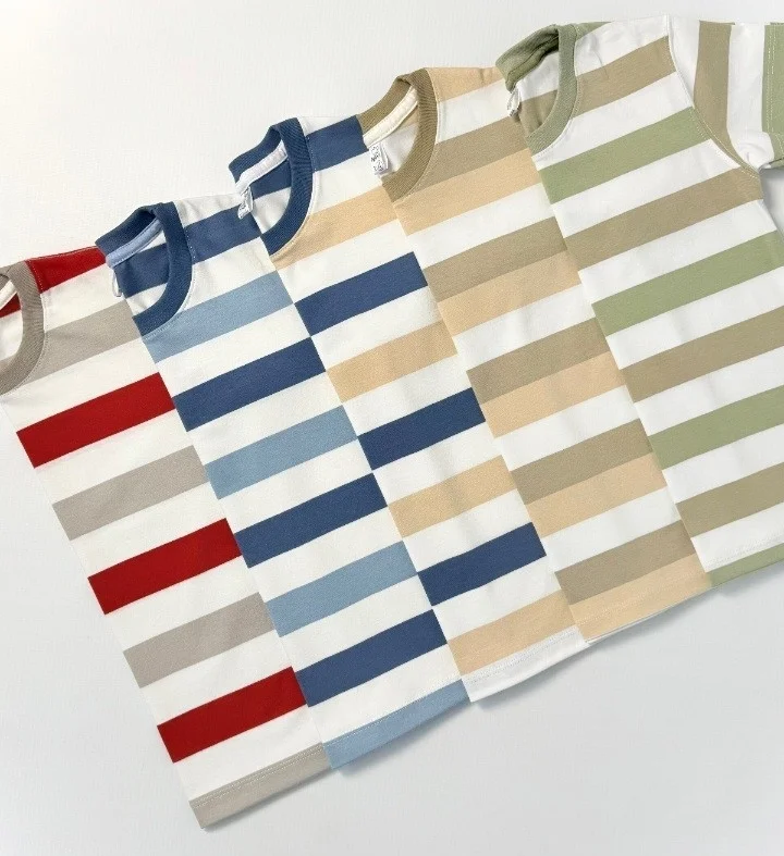 Remera Nene Algodón Raya 4a14 - Imagen 2