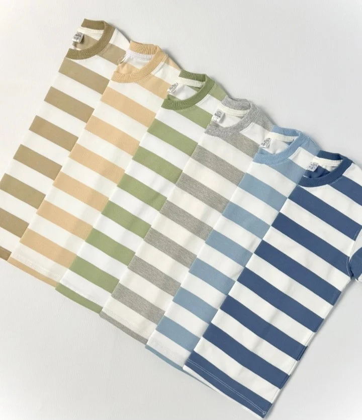 Remera Nene Algodón Raya 4a14 - Imagen 3
