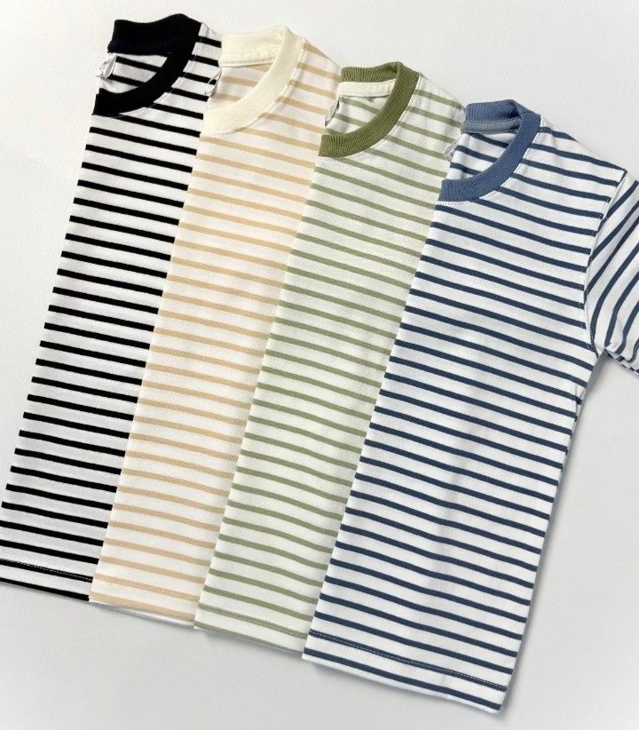 Remera Nene Algodón Raya 4a14 - Imagen 4