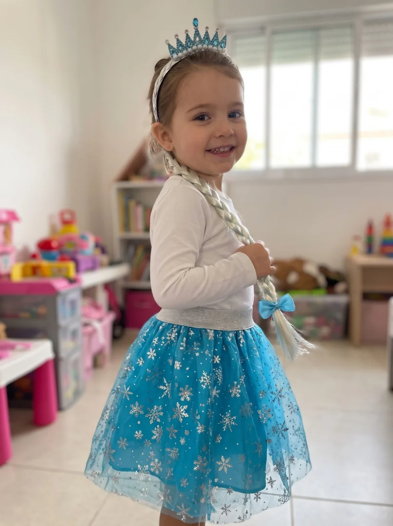 Disfraz Princesa de Hielo, Tutú y Diadema, Halloween - Imagen 2