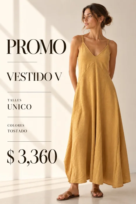 Promoción  Vestido Long