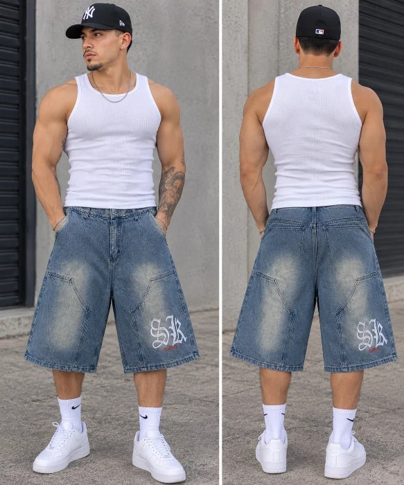 Bermuda Baggy  Jeans