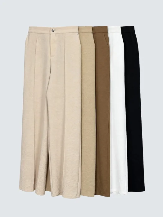 4016] Pantalon Cey Lino con Alforza
