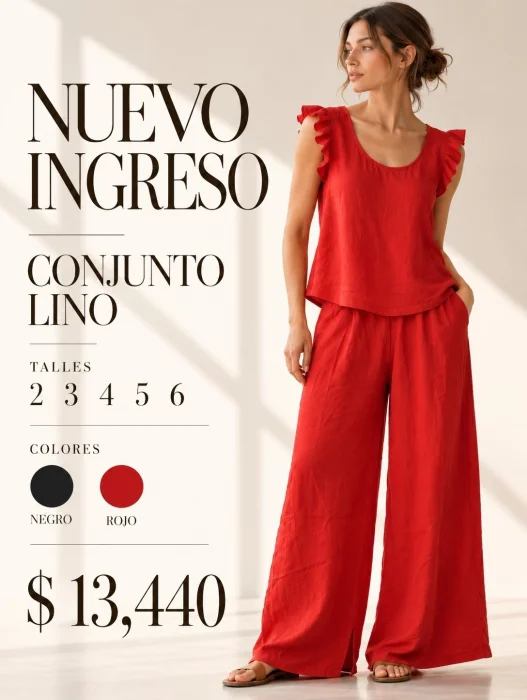 Conjunto  Lino