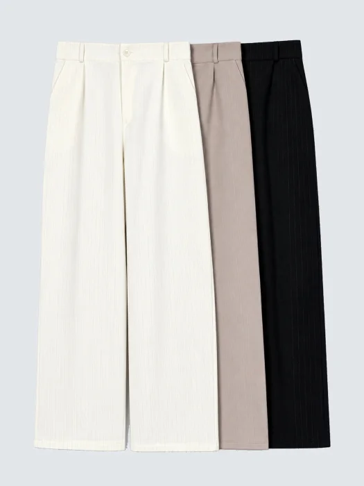 4015] Pantalon Sastrero con Raya Lurex