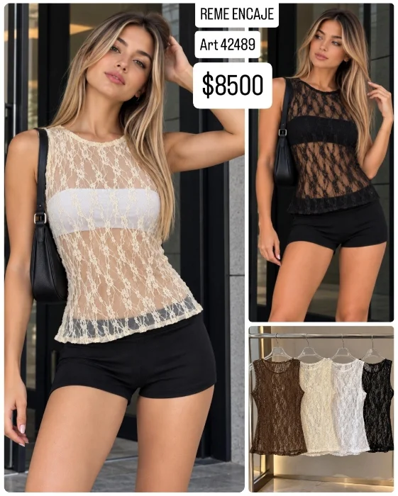 Top Encaje