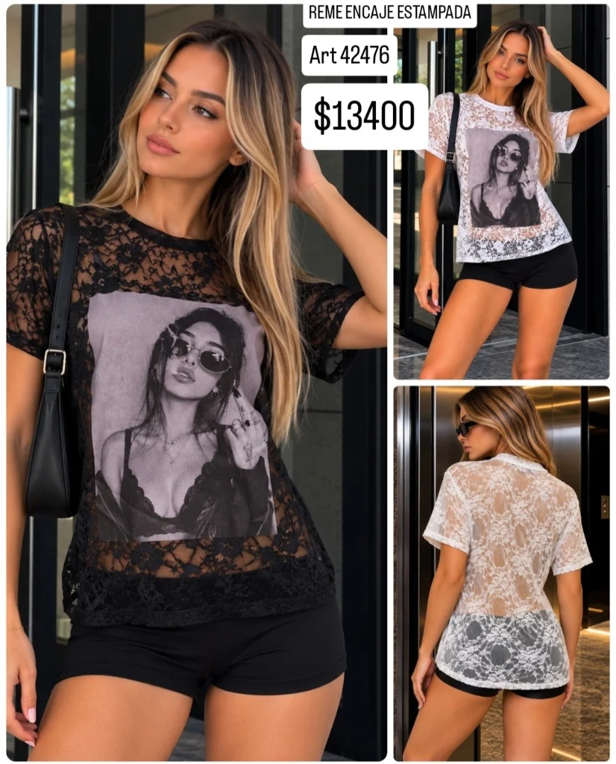 Top Encaje - Imagen 1