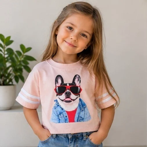 Remera Bulldog Mangas con Franja Blanco - Imagen 2