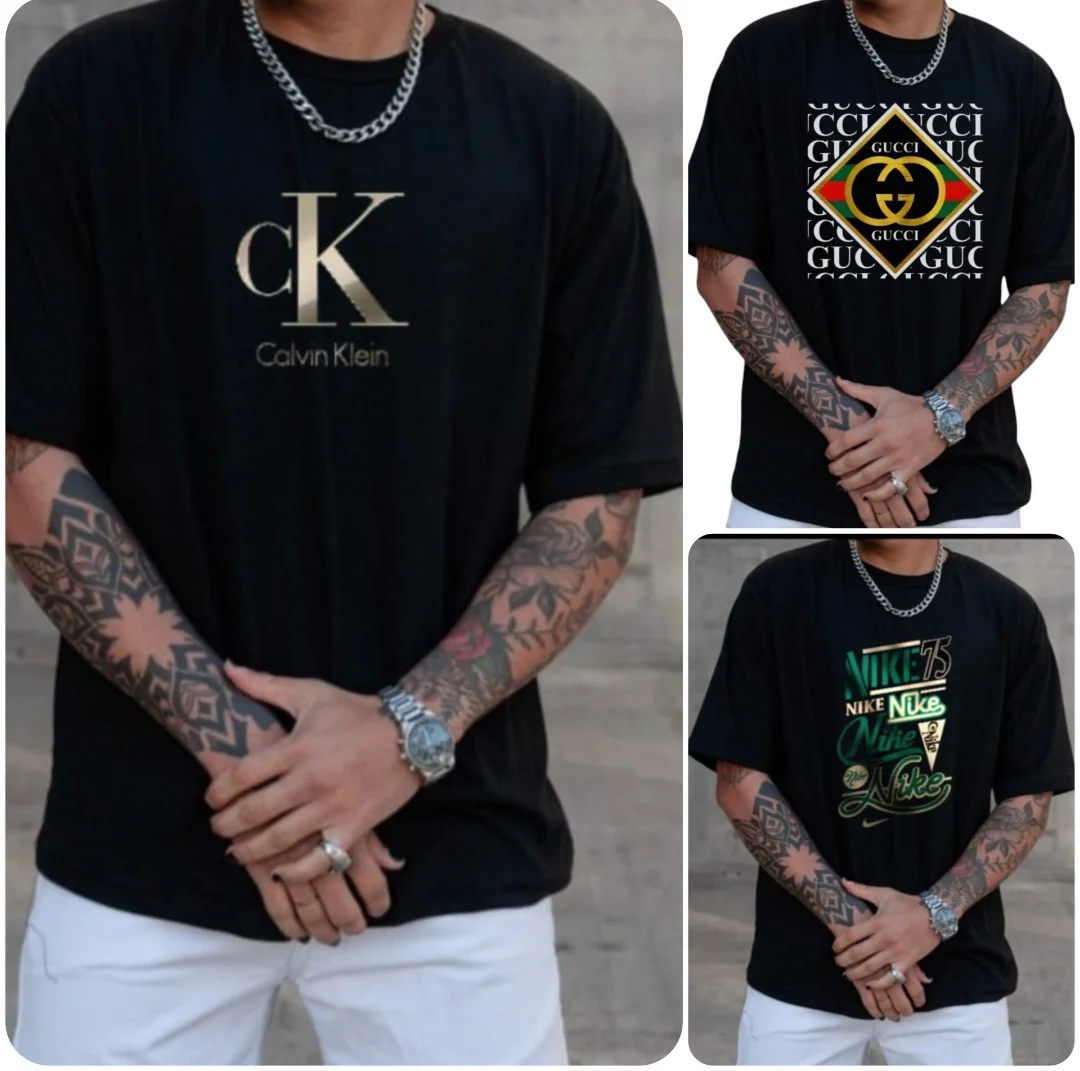 Remeras de Hombre Oversize ( Algodon Peinado 24.1) - Imagen 3