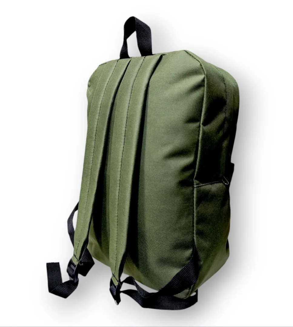 Mochila Cordura Lisa para Poner Tu Logo 29×41×prof 13 Cm Aprox, Escolar,utiles - Imagen 2