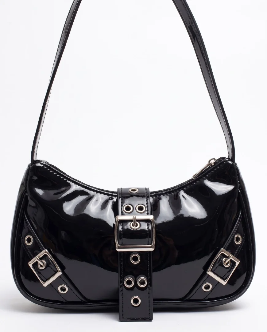 Mini Bag Cinto con Hebillas al Costado, Mide 23cm X 12cm X 8cm Aprox, Marroquineria - Imagen 4