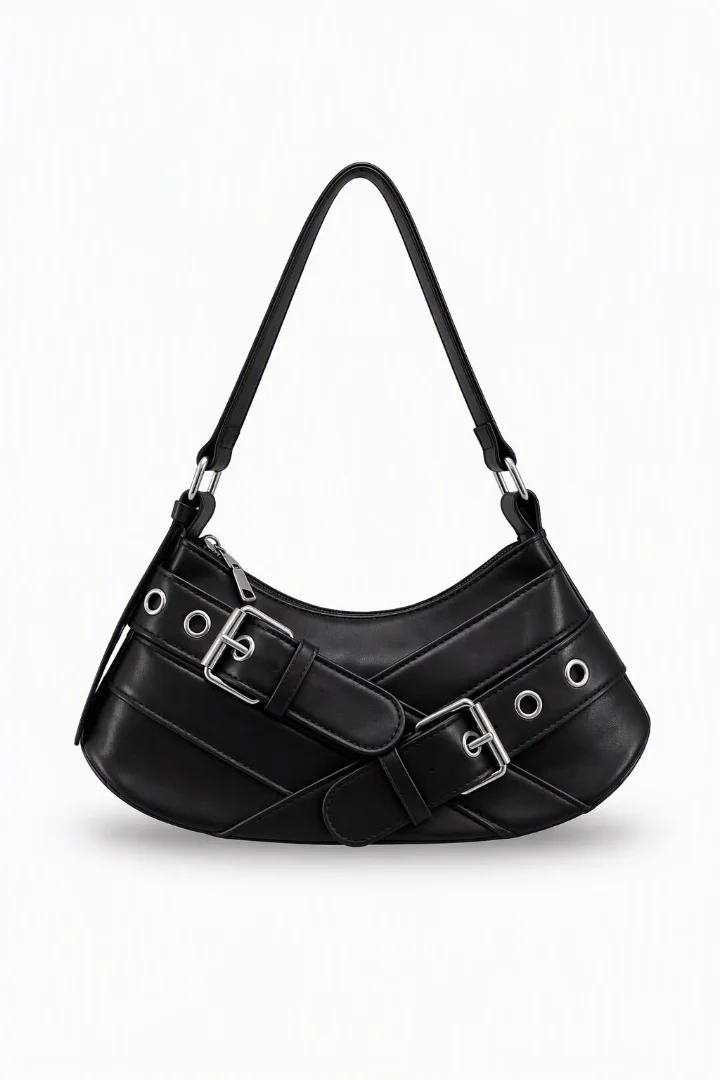 Mini Bag 3 Hebilllas Cruzadas - Imagen 1