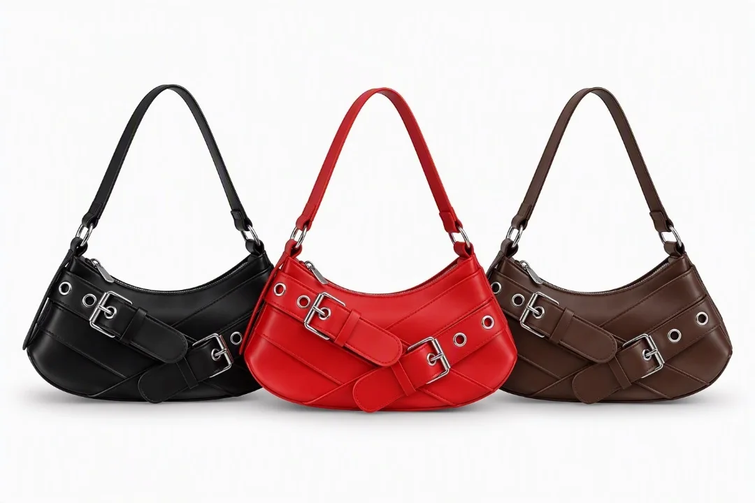 Mini Bag 3 Hebilllas Cruzadas - Imagen 5