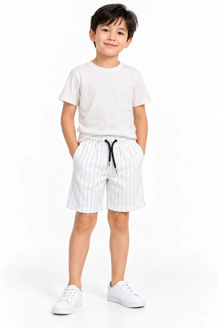 Shorts de Niño Tela Sastrero - Imagen 2