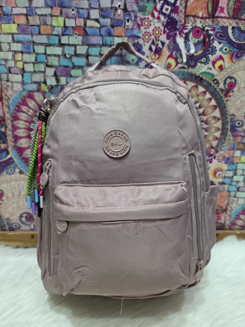 Mochila de Tela Impermeable con Variedad de Compartimientos Entra una Carpeta A4 - Imagen 2