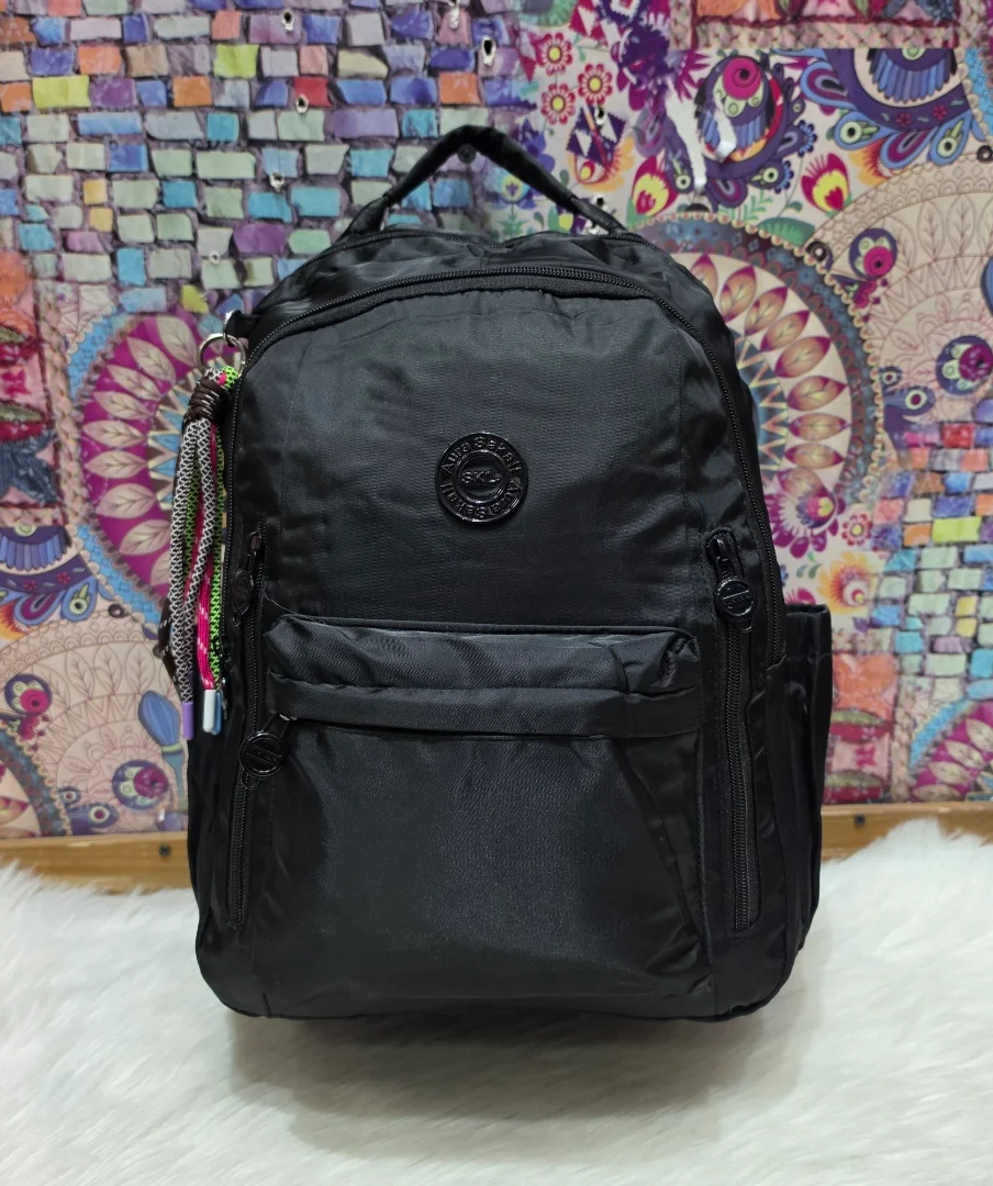 Mochila de Tela Impermeable con Variedad de Compartimientos Entra una Carpeta A4 - Imagen 3