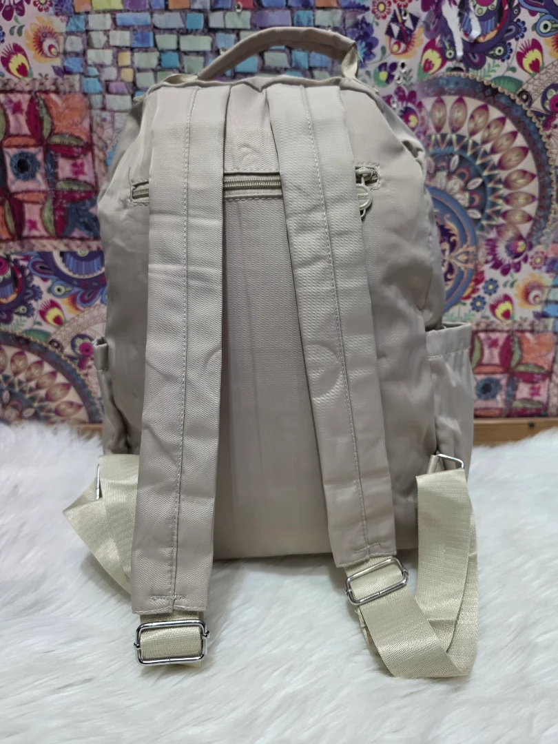 Mochila de Tela Impermeable con Variedad de Compartimientos Entra una Carpeta A4 - Imagen 7