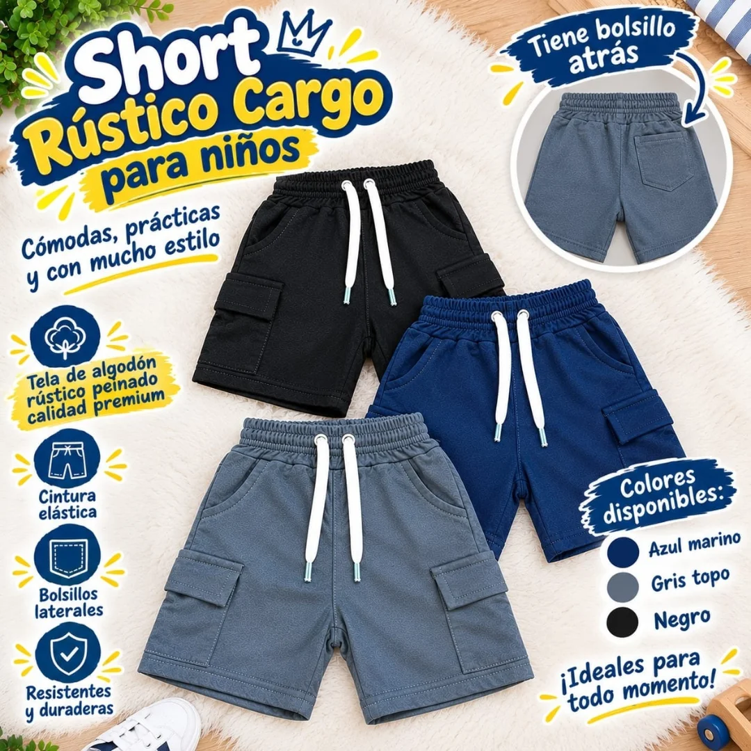 Shorts Cargo - Imagen 3